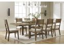 Solid Wood Extendable Dining Table with Removable Leaf (6 to 10 Seaters) - Harrow